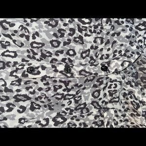 Maurices animal print blouse